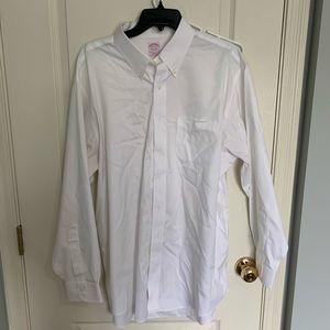 Brooks brothers white dress shirt